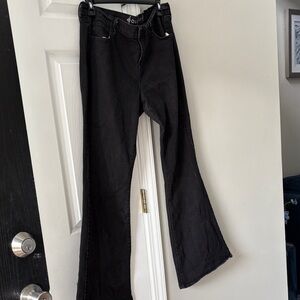 Old Navy Black Flare & Wide Leg Jeans